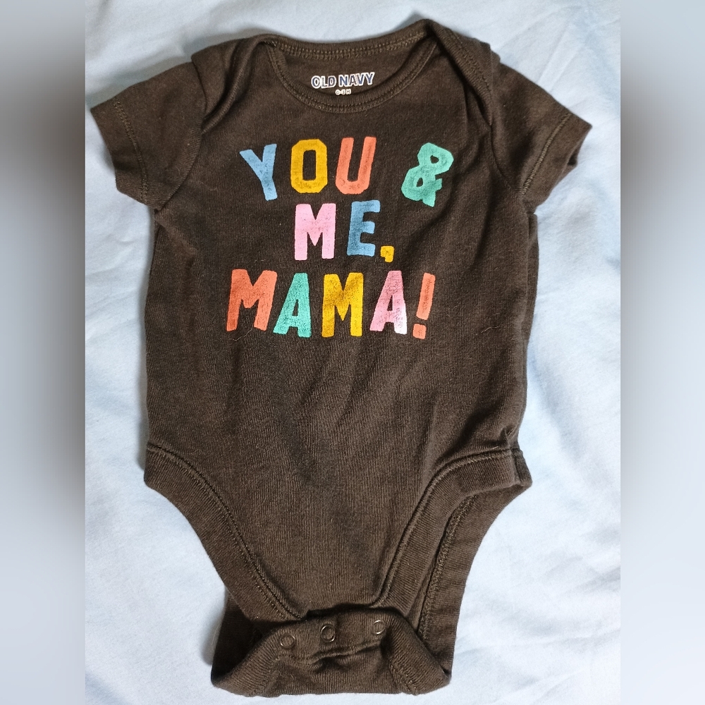 Old Navy "You & Me, Mama!" Onesie